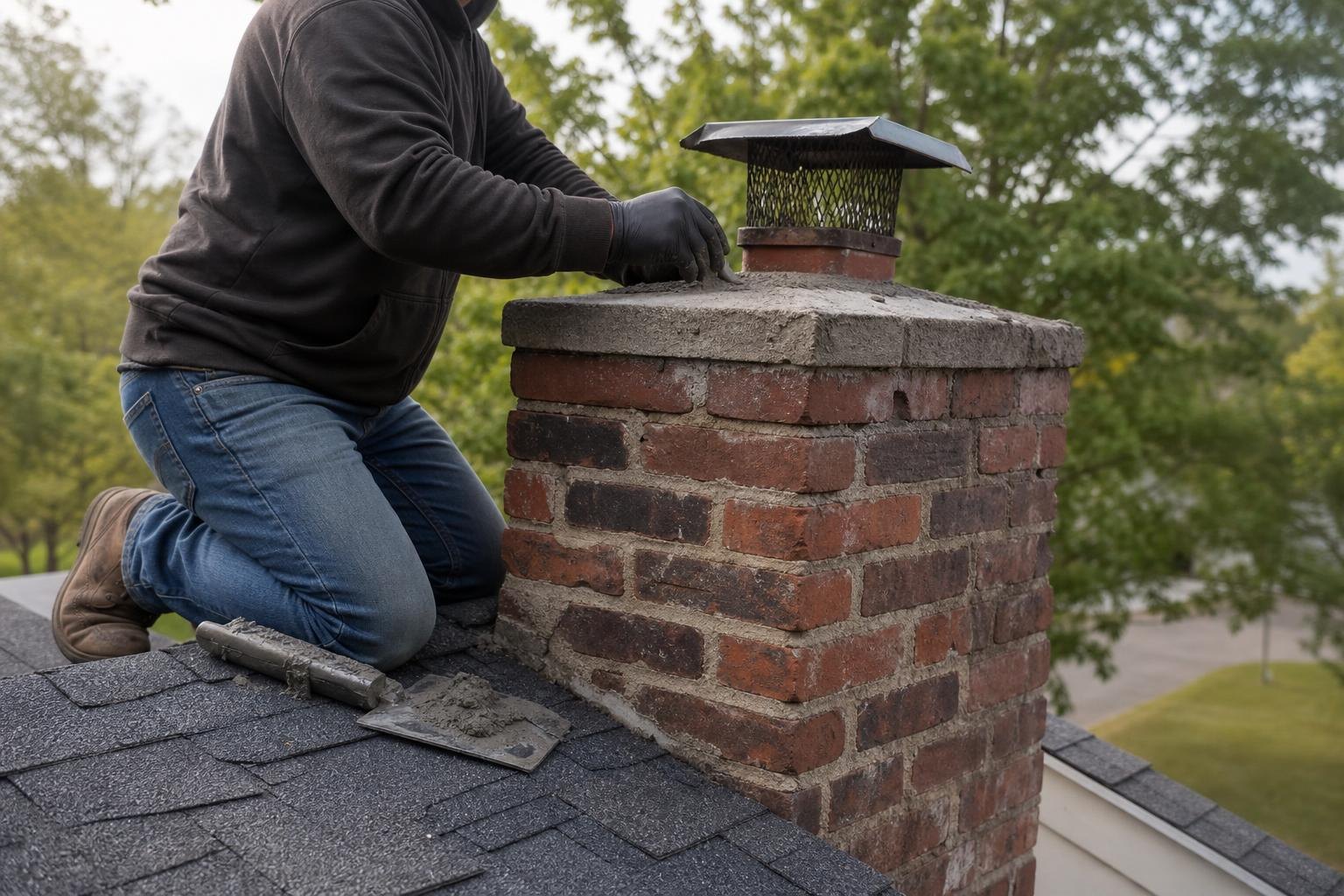 Chimney Cap Installation